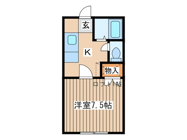 ロイヤルメゾンＤの物件間取画像